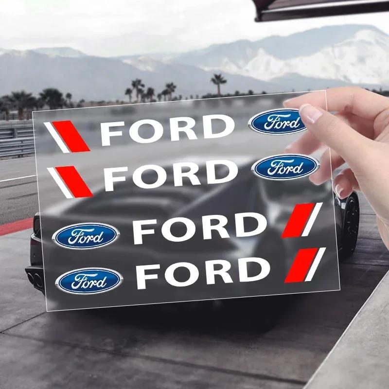 New 2026 Car Sticker Car Door Handle Bowl Scratch Protective Invisible Transparent Silicon Sticker For Ford Mustang Niniature Vo