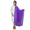 Индийский длинный палантин Dupatta из смеси шифона Chunni Neck Wrap Tassel Throw Throw