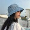Korean Version of The Large-brimmed Cowboy Fisherman Hat Men and Women, Thin Section Ins Japanese Shade Face Sun Hat Sunscreen Basin Hat Tide