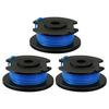 3pcs Trimmer Heads Replacement for Ryobi One+ AC14RL3A Cordless Trimmer Grass Weeding Tools Brush Cutter Parts