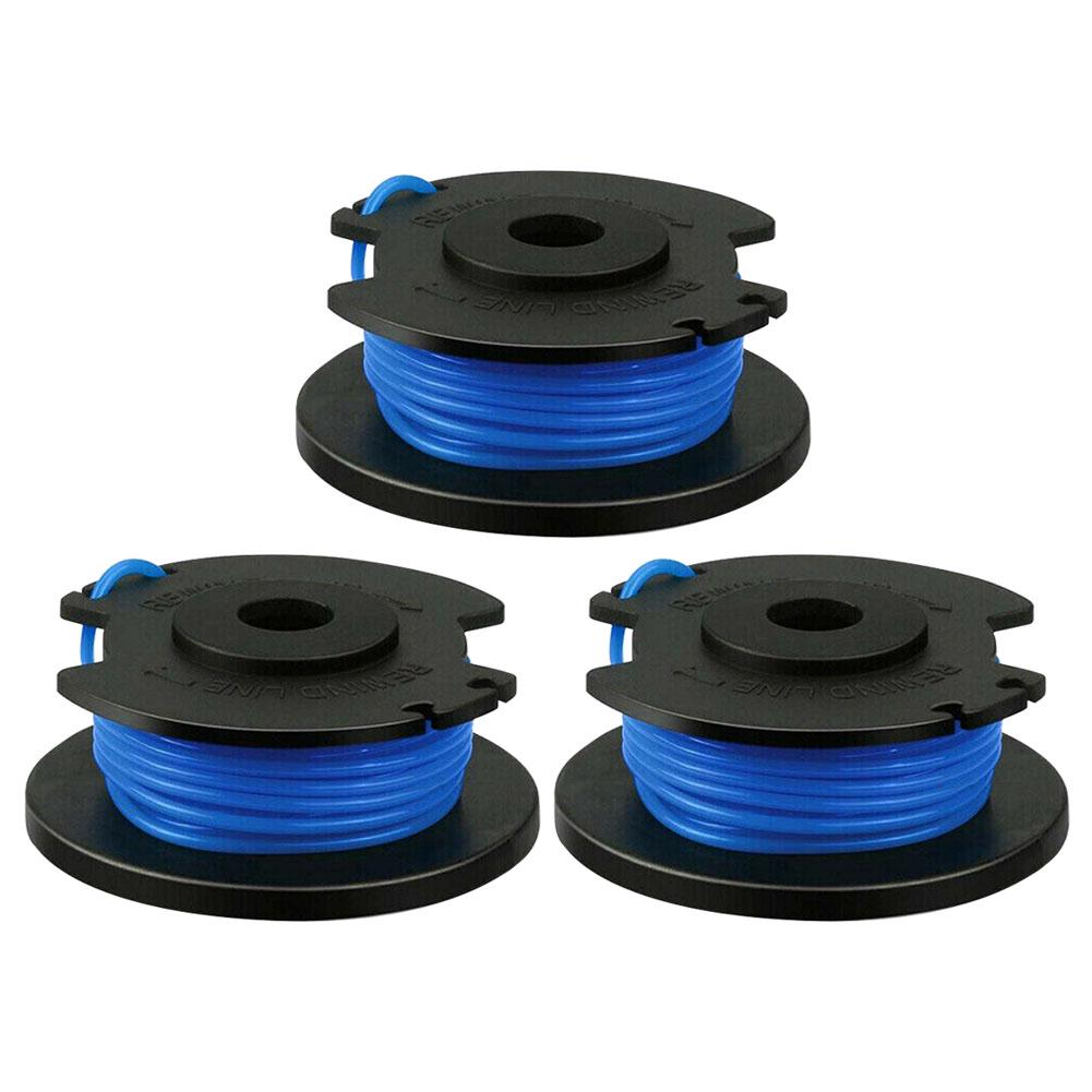 3pcs Trimmer Heads Replacement for Ryobi One+ AC14RL3A Cordless Trimmer Grass Weeding Tools Brush Cutter Parts