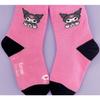 Sanrio Children's Kuromi Medium Socks SAN-04 5-Piece Set, a Popular Character In Korea