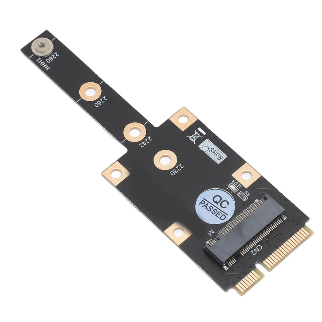 M.2 NGFF NVME SSD Adapter Mini PCIE to M.2 M Key Converter Adapter for 2230 2242 2260 2280 M.2 SSD
