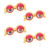 Crazy Eyes Googly Glasses Toy Winking Glasses with Pull-String Blinking Action Fun Novelty Prop for Kids Party Stage Performance