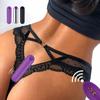 Vibrating Panties 10 Function Wireless Remote Control Rechargeable Bullet Vibrator Strap On Underwear Vibrator for Women Sex Toy