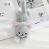 Simulation Plush Doll Slap Bracelet Smile Cat Plush Wrist Band  Christmas Toy