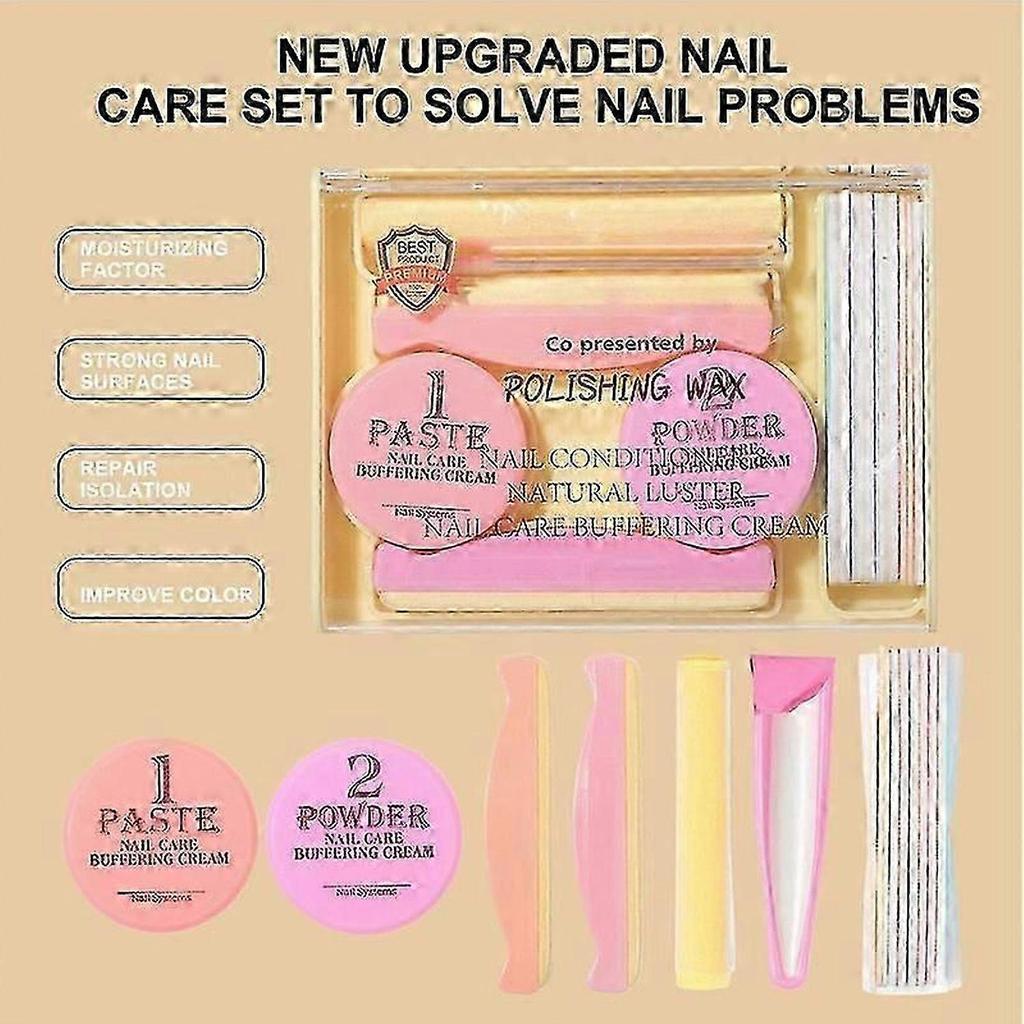 P. Shine Japanese Manicure Professional Mega Set for Nails Complete Kit_JSBZ less