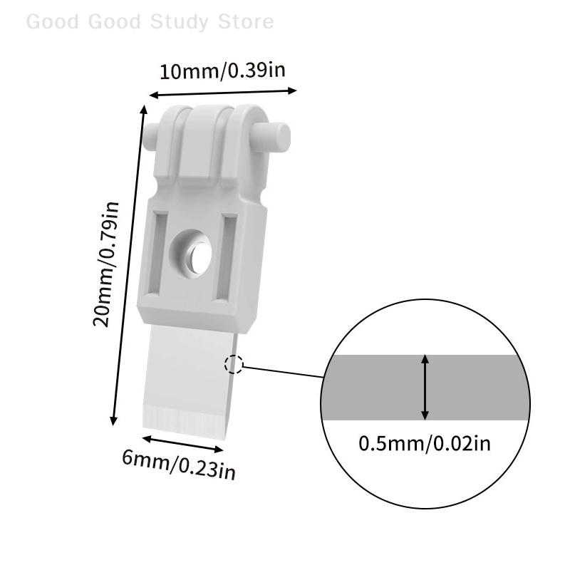 3 шт. Сменные лезвия для резака филамента Bambu для 3D-принтеров Bambu Lab X1/X1C/P1S/P1P/A1/A1 Mini/H2D, запасная часть для резака филамента