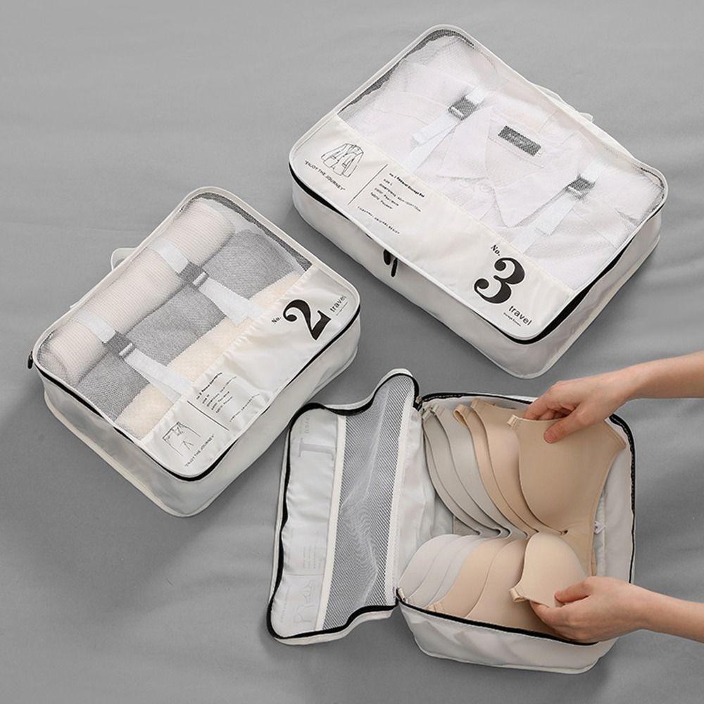 DIY Travel Organizer Large Capacity Shoe Pouch Practical Clothes Subpackage  Clothes