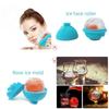 Уменьшите прыщи, массажер для лица, ледяной шар, силиконовые лотки для кубиков льда, косметический лифтинг
