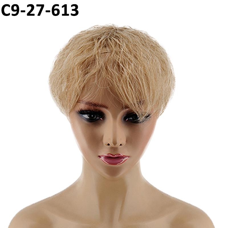 LISI HAIR Женский натуральный парик, 3D воздушные волосы для наращивания, искусственная заколка для волос, чистый цвет, парики из высокотемпературного волокна, повседневная одежда