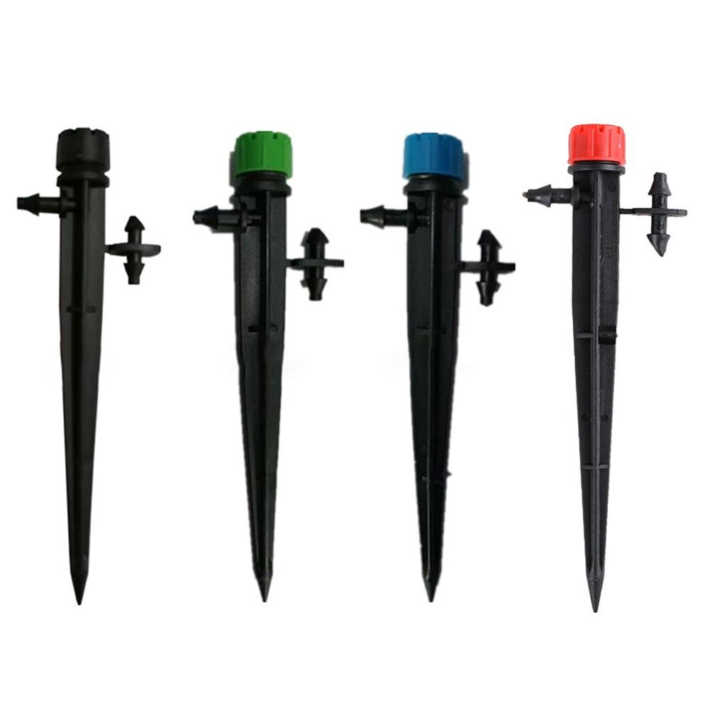 Капельницы для полива, разбрызгиватели 360°, черные/зеленые/синие/красные