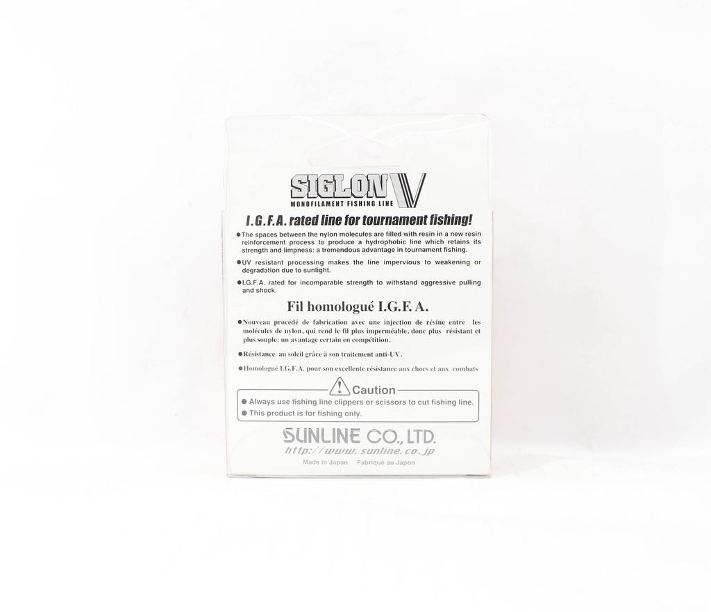 Sunline Монофиламентная леска Siglon V 150 м 25 фунтов Диаметр 0,405 мм (0529)