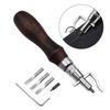 Trenching Edge Beveller Groover 7 In 1 Leather Trimming Tool Durable Leather Edge Trimmer Leather