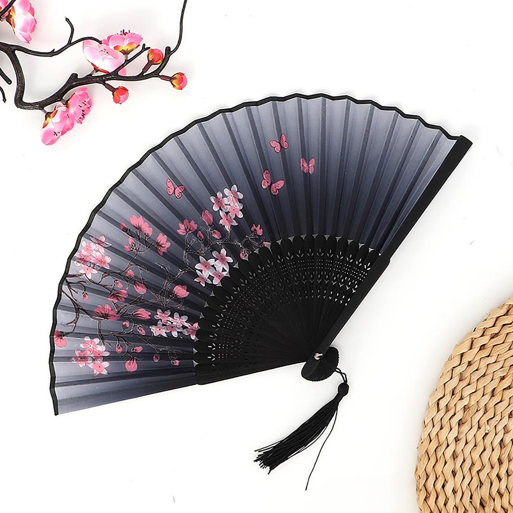 Antique Fan, Chinese Fan, Antique Folding Fan, Dance Fan