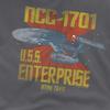 STAR TREK Mens NCC-1701 T-Shirt