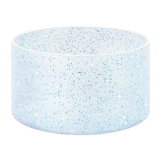 Silicone Cup Sleeve Glitter Anti-Slip Heat Insulation Cover Lightweight Water Bottle Pad