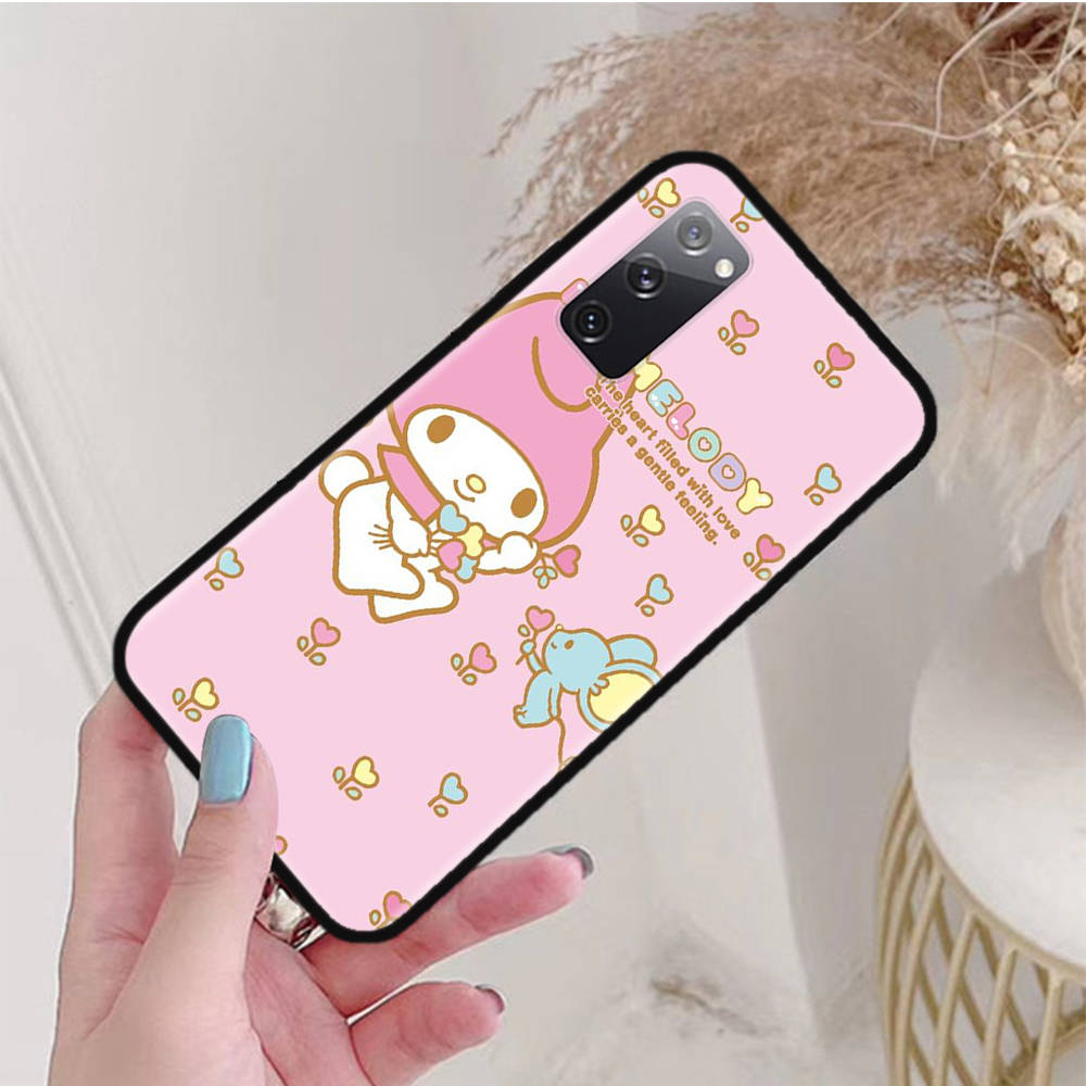 Черный чехол для Xiaomi Poco X6 X4 M5 M6 F5 F6 C65 C55 C50 C51 C40 Pro Redmi 14C A3X 13C 12C 11T 10A 9C Note 7 6 8A Plus L-10 My Melody