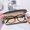 Vintage Portable Glasses Holder Large Capacity Eyeglasses Case Glasses Box Metal