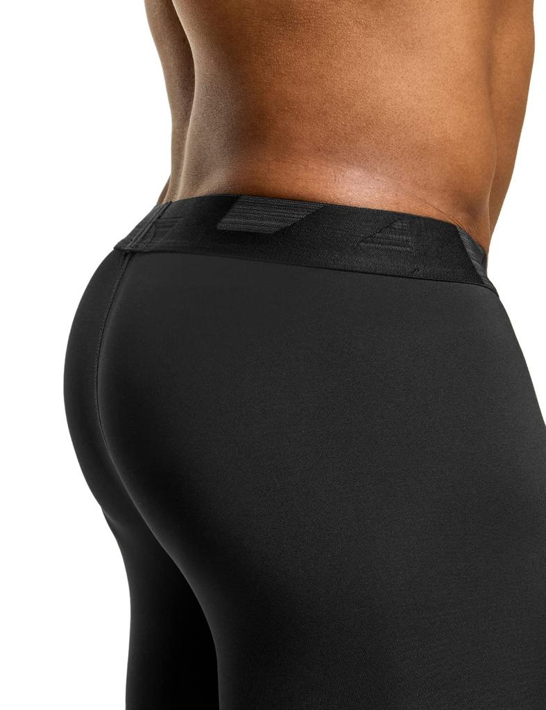 Tesla Long Compression Leggings Sports Underwear for and the Gym Men's (UV Protection, Sweat-Wicking, Quick-Drying, Stretchy) Training, Running,