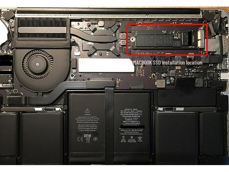 Карта-адаптер SSD для MacBook для моделей 2013-2015 гг. — преобразование NVMe PCIe