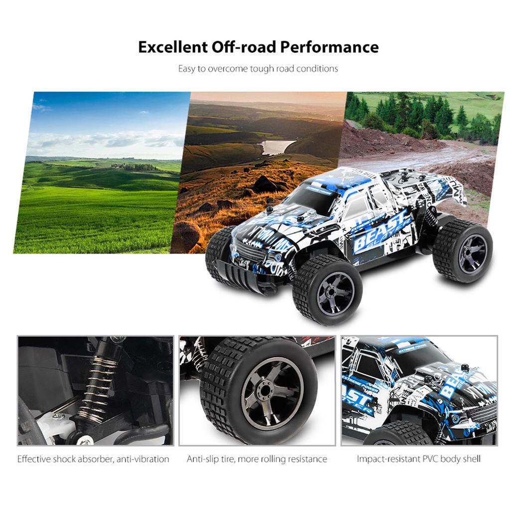 Jule UJ99 - 2811B 2,4 ГГц 1:20 Радиоуправляемая машинка RTR 20 км/ч / Амортизатор / Ударопрочный корпус из ПВХ