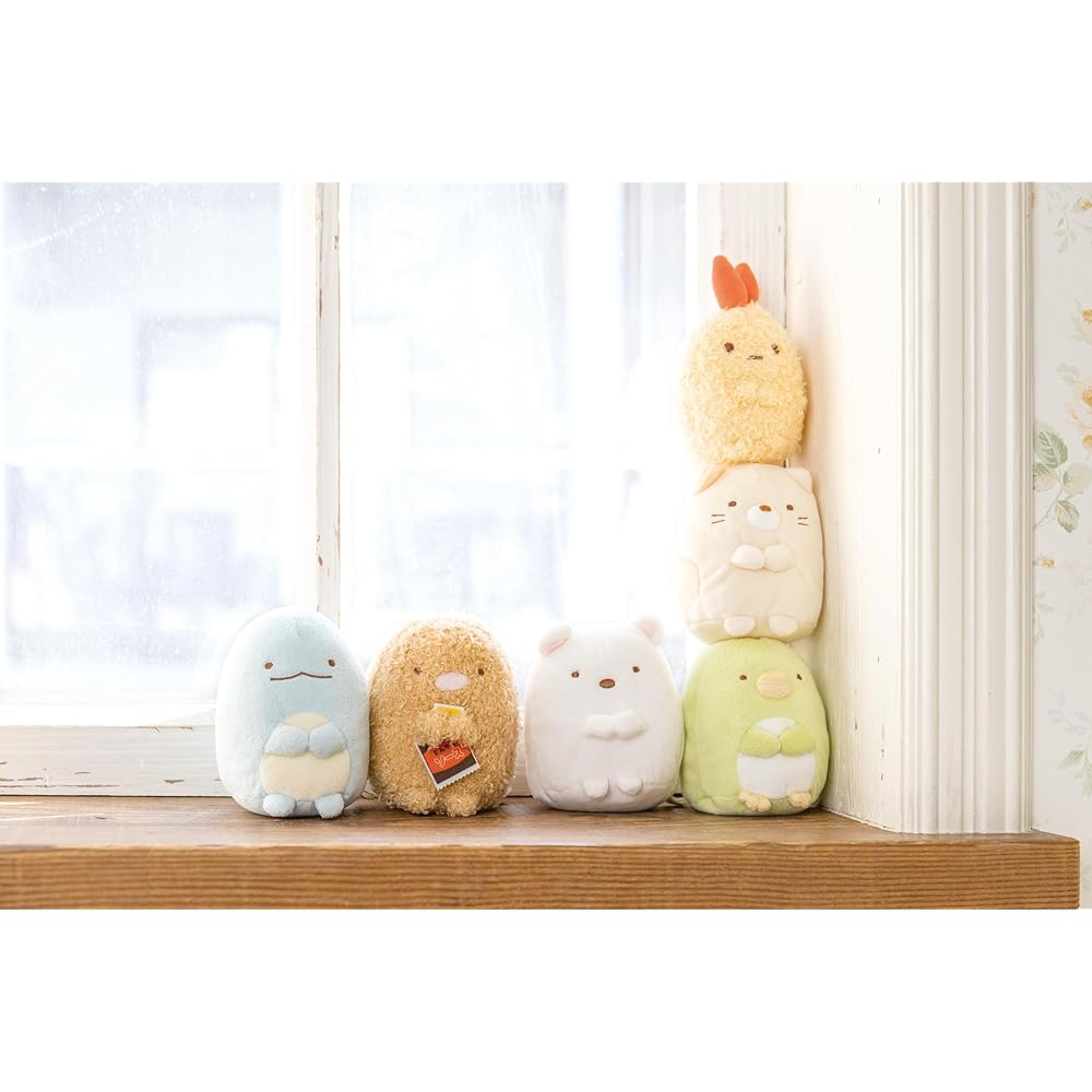 Плюшевая игрушка San-X Sumikko Gurashi, Маленький Хвост Жареной Креветки, 20 см