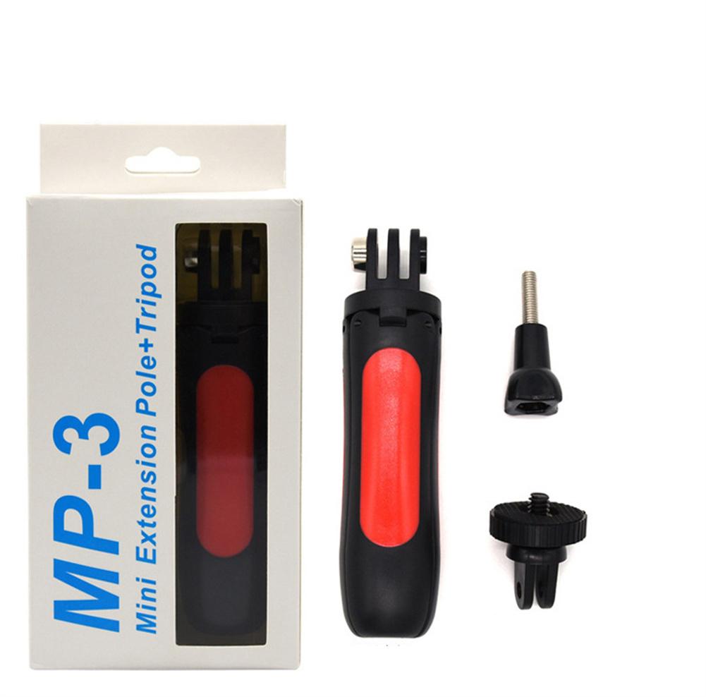 Mini Tripod Stand Folding Desktop Selfie Stick Monopod Stabilizer Compatible With Hero 11 10 Black Session Osmo Action Cameras