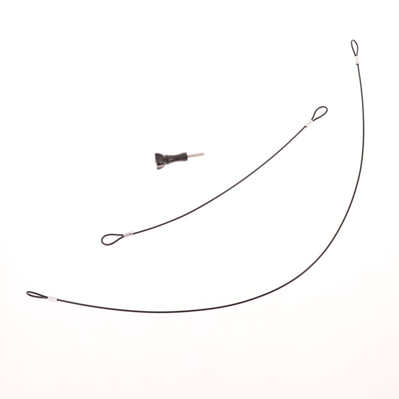 30/60 см Портативный страховочный ремешок Шнурок из нержавеющей стали Ремешок на запястье Рука с длинным изогнутым винтом для аксессуаров для спортивной камеры