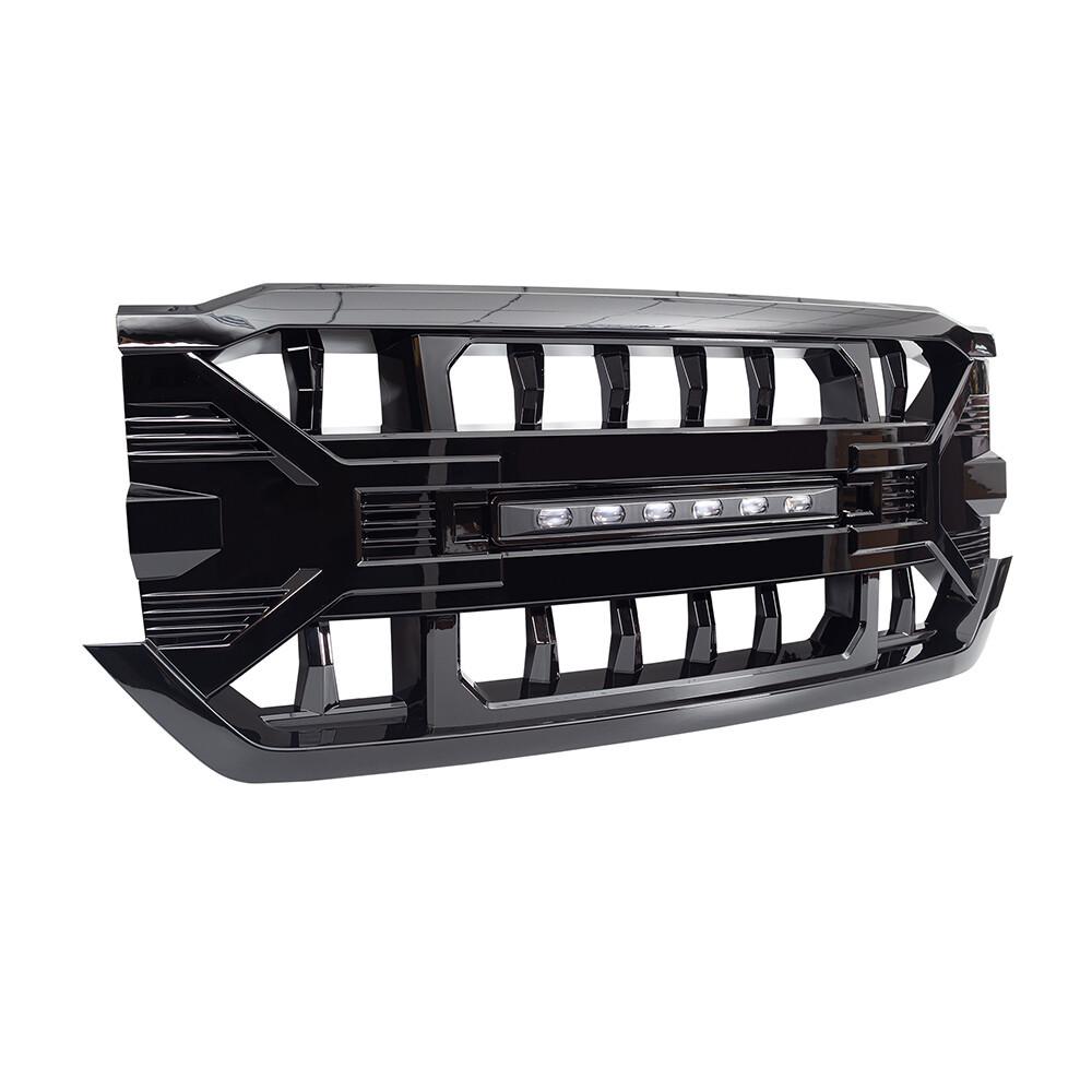 Модифицированная решетка радиатора в стиле Tomahawk для пикапа Chevrolet Silverado 1500 2016-2018 гг.