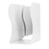 Bookends Retractable Flexible Cute Simple White Large Slim Design Metal Material Office Book