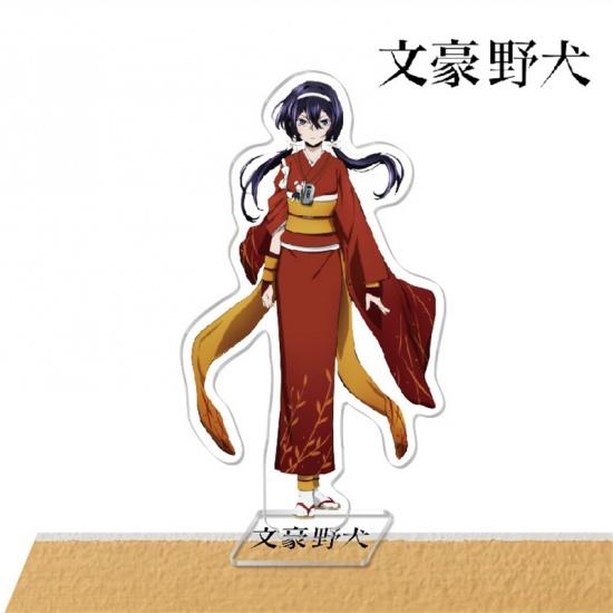 Аниме Bungou Stray Dogs, акриловая подставка, модель, брелок для ключей, Дазай Осаму Накахара Чуя, персонажи, стоящая вывеска, доска на столе