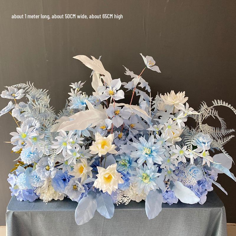 Искусственный Цветочный Декор для Свадебного Места Проведения: для Дорожки, Сцены и Банкетного Зала