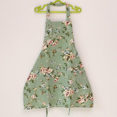 Холщовый фартук для домашнего использования, стираемый вручную фартук для кухни, дышащая кулинарная одежда, облегающая талию рабочая одежда