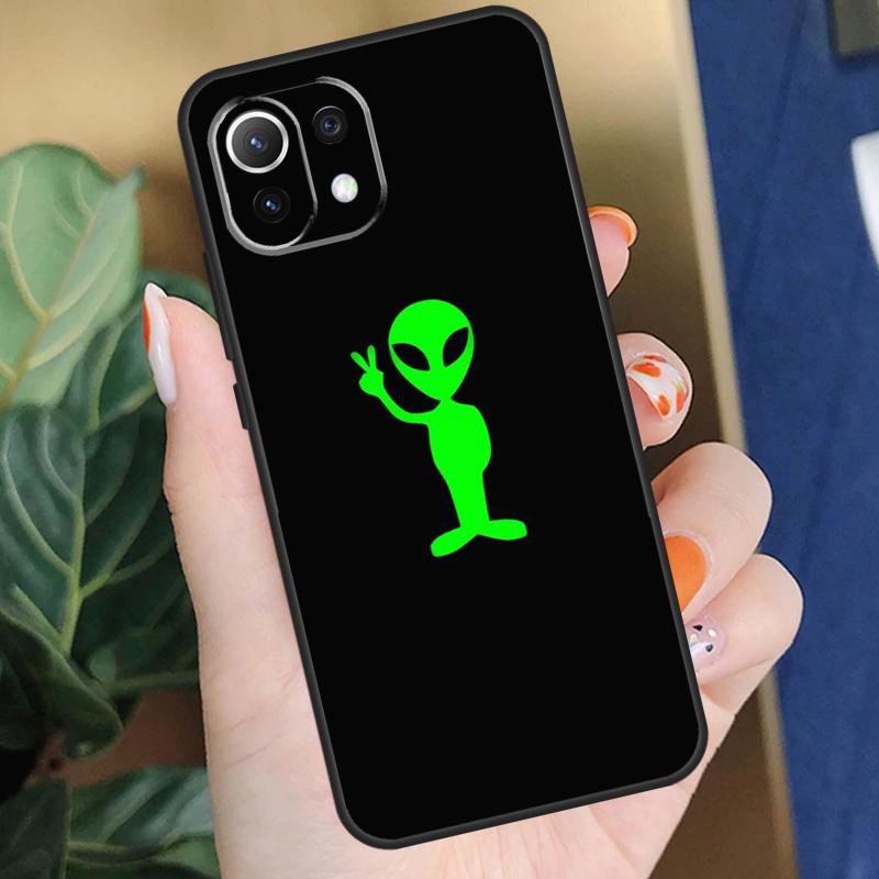 Мультяшный чехол с инопланетянином для Xiaomi 15T 14T 13T Pro 14 15 Ultra 17 Pro Max POCO X7 F8 Pro X5 X6 F5 F6 F7 Чехол