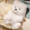 Пушистый Толстенький Коричневый / Белый Медведь Плюшевая Кукла Мягкие Мультяшные Игрушки Медведи Для Детей Хороший Подарок на День Рождения Для Друзей Спутник для Сна