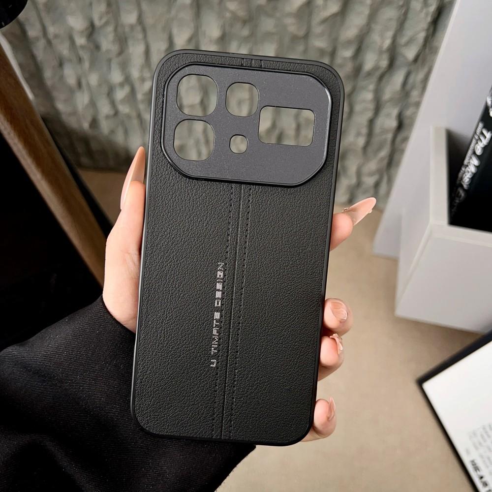 Чехол для Infinix Note 60 Pro Роскошная кожа PU Модный Защитный задний чехол-накладка Для телефона Infinix Note60 60Pro