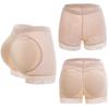 Женские шорты с мягкой подкладкой, трусики с эффектом пуш-ап, корректирующее тело, облегающее нижнее белье, защитные брюки