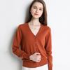 Women Knitwear V-Neck Single Breasted Button Pullovers Sweaters Women Fall Spring Long Sleeve Short Small Fresh Outer Wear Knitted Cardigan Tops