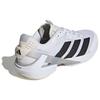 Adidas Adizero Ubersonic 5 белые черные унисекс кроссовки Cloud-White Core-Black Silver-Metallic IE1376