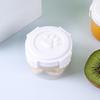 Cat Paw Pattern Lid Sauce Container Round/square Salad Dressing Containers Crisper Box  Honey
