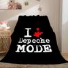 Зимние пледы для дивана A-Depeche A-Mode На заказ King Size Теплые для коленей Кровать Флис Кемпинг Пушистые Мягкие пледы Микрофибра Постельное белье