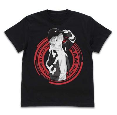Жизнь в другом мире от Zero Ram Street Fashion Re футболка Ver./BLACK-M