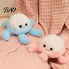 Soft Plush Keychain Cute Jellyfish Backpack Keychain, Pendant for Purse, Fluffy Keyring Marine Animal Girls Women, Aquarium Souvenir Gift Car