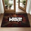 Linkin Park Design Crystal Velvet Rug Soft Decorative Mat for Bedroom Entrance