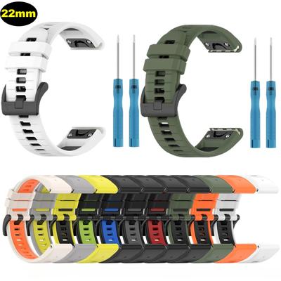 Ремешок 22 мм для Garmin Fenix 8 47 мм ремешок для Garmin Fenix 7 6 5 pro Garmin Epix Pro Gen2 аксессуары для ремешка + инструмент для отправки