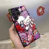 Милый Чехол-Телефон Глуми Бэр для Samsung S26 S25 Ultra S23 S22 S24 S20 Fe S21 Plus A54 A53 A16 Стеклянная Крышка