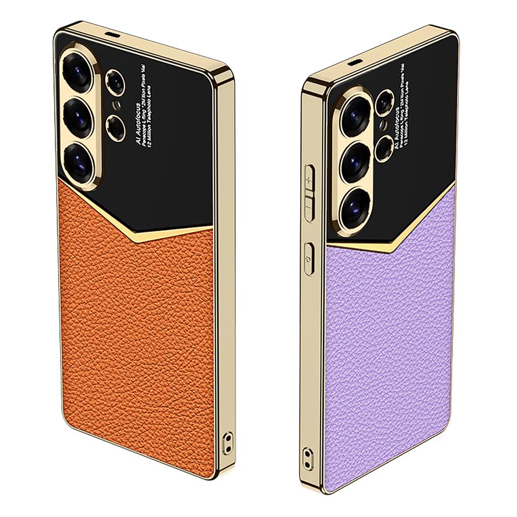 GKK For Samsung Galaxy S26 Ultra Cases Electroplating PU + PC + TPU Phone Cover