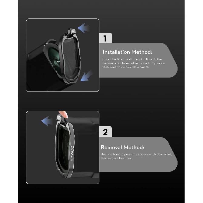 Flywoo O4 PRO ND Filters 0.5g ultra lightweight ND4 ND8 ND16 ND32 UV For RC DIY FPV Racing Drone RC Quadcopter