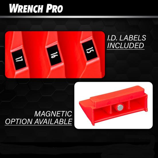 Держатель гаечного ключа Стойка для хранения Компактная модульная конструкция Универсальный портативный легкий доступ Трещотка